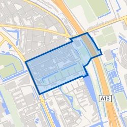 Kaart van Professorenbuurt