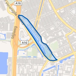 Kaart van Zuidendijk