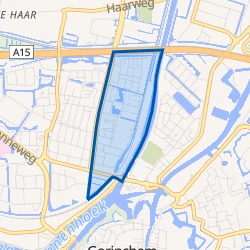 Kaart van Haarwijk Oost