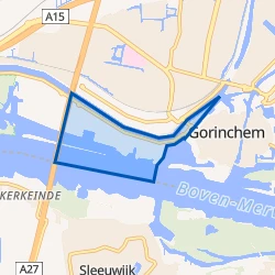 Kaart van Avelingen Oost