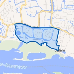 Kaart van Laag Dalem Zuid