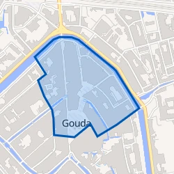 Kaart van Nieuwe Markt e.o.