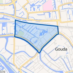 Kaart van Nieuwe Park Oost