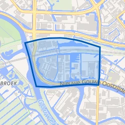 Kaartje van Nieuwe Park West