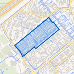 Kaart van Gaardenbuurt