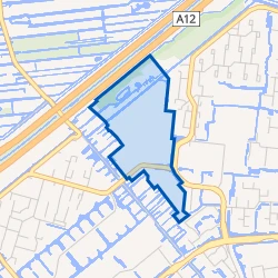 Kaart van Zomenbuurt