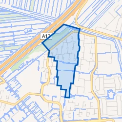 Kaart van Hoevenbuurt