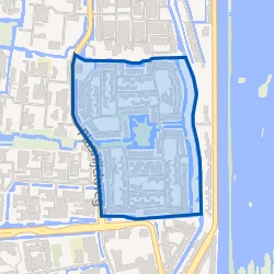 Kaart van Grassen- Waterbuurt