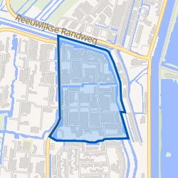 Kaart van Wervenbuurt