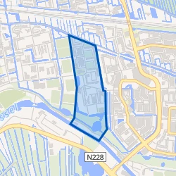 Kaart van Sportbuurt