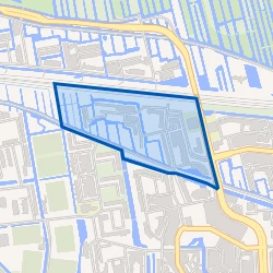 Kaart van Muziekbuurt