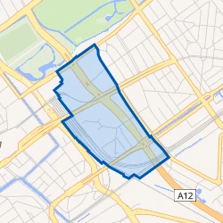 Kaart van Bezuidenhout-West