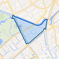 Kaart van Moerwijk-Noord