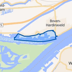 Kaartje van Bedrijventerrein Buitenwei