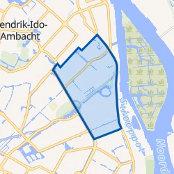 Kaart van Volgerlanden-Oost