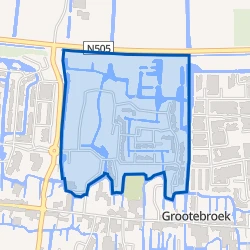 Kaart van Zesstedenpark