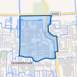 Kaart van Hooge Sluis
