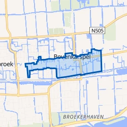Kaart van Oud Bovenkarpel