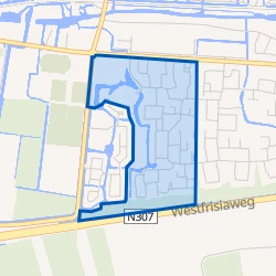 Kaart van Kloosterhof Monniksveld