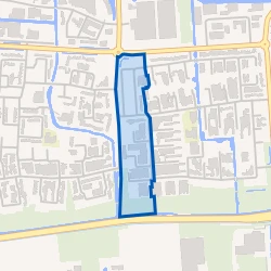 Kaart van Princenhof Grootebroek
