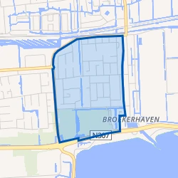 Kaart van Plan Zuid