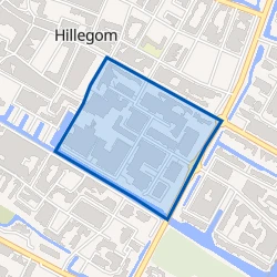 Kaart van Hillegommerbeek