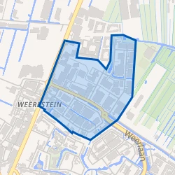 Kaart van Horst ten Daal