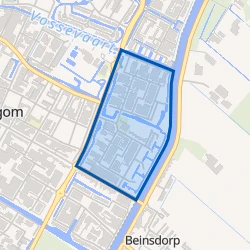 Kaart van Staatsliedenbuurt