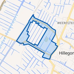 Kaart van Om de Zanderij