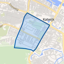 Kaart van Overduin