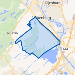 Kaart van Overige verspreide huizen Valkenburg