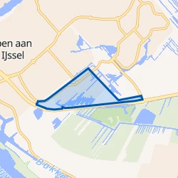 Kaart van Lansingh-Zuid