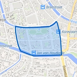 Kaart van Levendaal-West