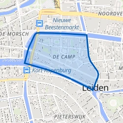 Kaart van De Camp