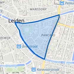 Kaart van Pancras-West