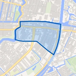 Kaart van Rijndijkbuurt