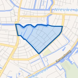 Kaart van Burgemeesterswijk