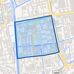 Kaart van Fortuinwijk-Noord