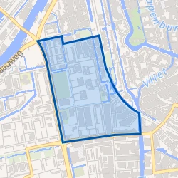 Kaart van Haagweg-Zuid