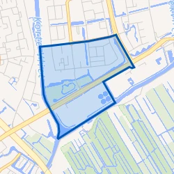 Kaart van Fortuinwijk-Zuid