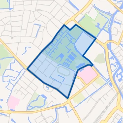 Kaart van Raadsherenbuurt