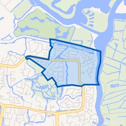 Kaart van Zijlwijk-Noord