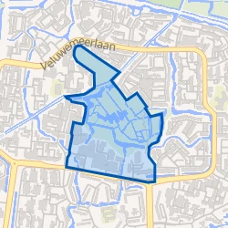 Kaart van Merenwijk-Centrum