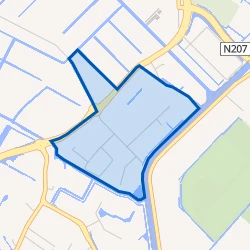 Kaart van Meer en Duin