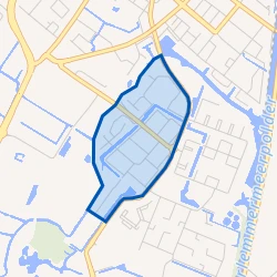 Kaart van Vogelbuurt