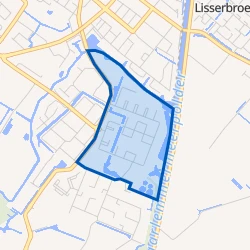 Kaart van Componistenbuurt