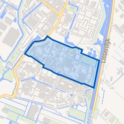 Kaart van Schildersbuurt