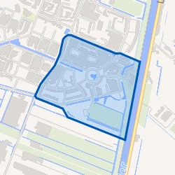 Kaart van Lisse Rond