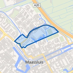 Kaart van Bloemenbuurt