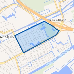 Kaart van Sluispolder West